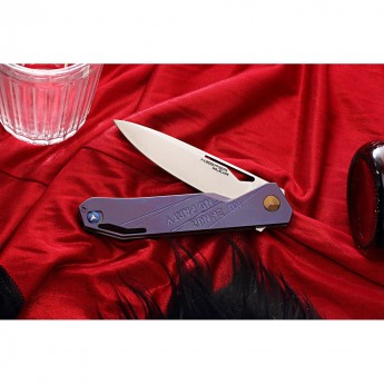 Нож MR BLADE KEEPER NO SHNUR NO PARTY, PURPLE