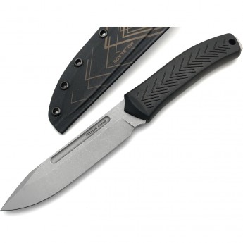 Нож MR BLADE PITBULL (95X18 Stonewash, Elastron Black) Нож MR BLADE PITBULL (95X18 Stonewash, Elastron Black)